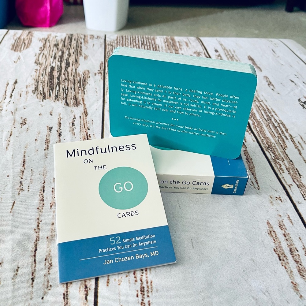 Mindfulness Card Deck - New, Never used